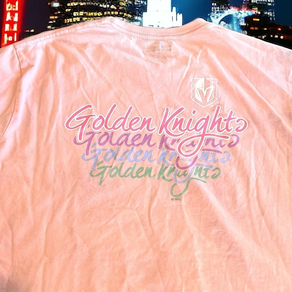 Vegas Golden Knights Hockey NHL soft pink tshirt Great way to show your love🩷 - Picture 2 of 14